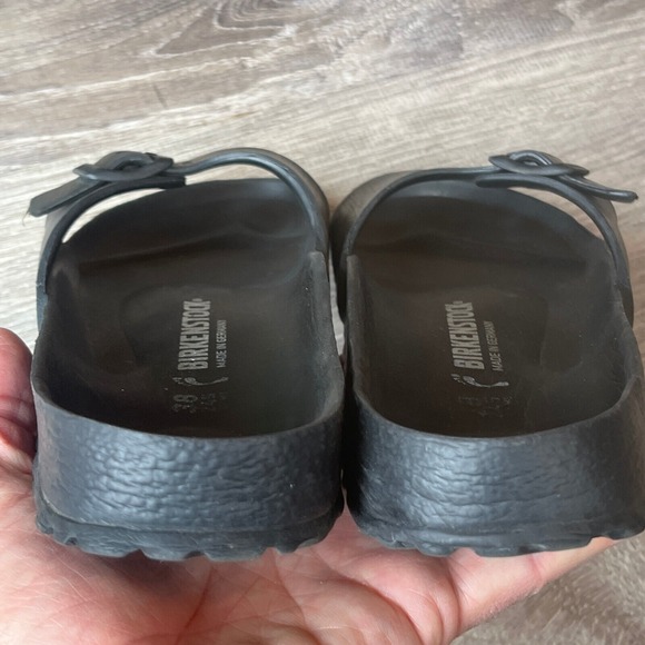 Birkenstock Madrid EVA Black Slides Sandals‎ Black Womens 7 EU 38 - Picture 5 of 7